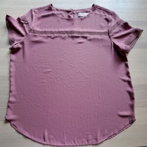 LOFT pink top size L